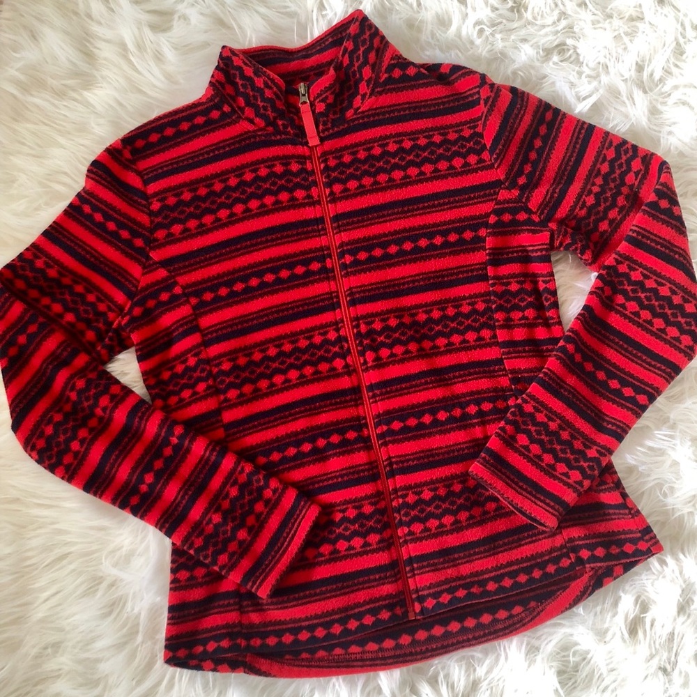 Merona Women’s Red Fleece Sweater